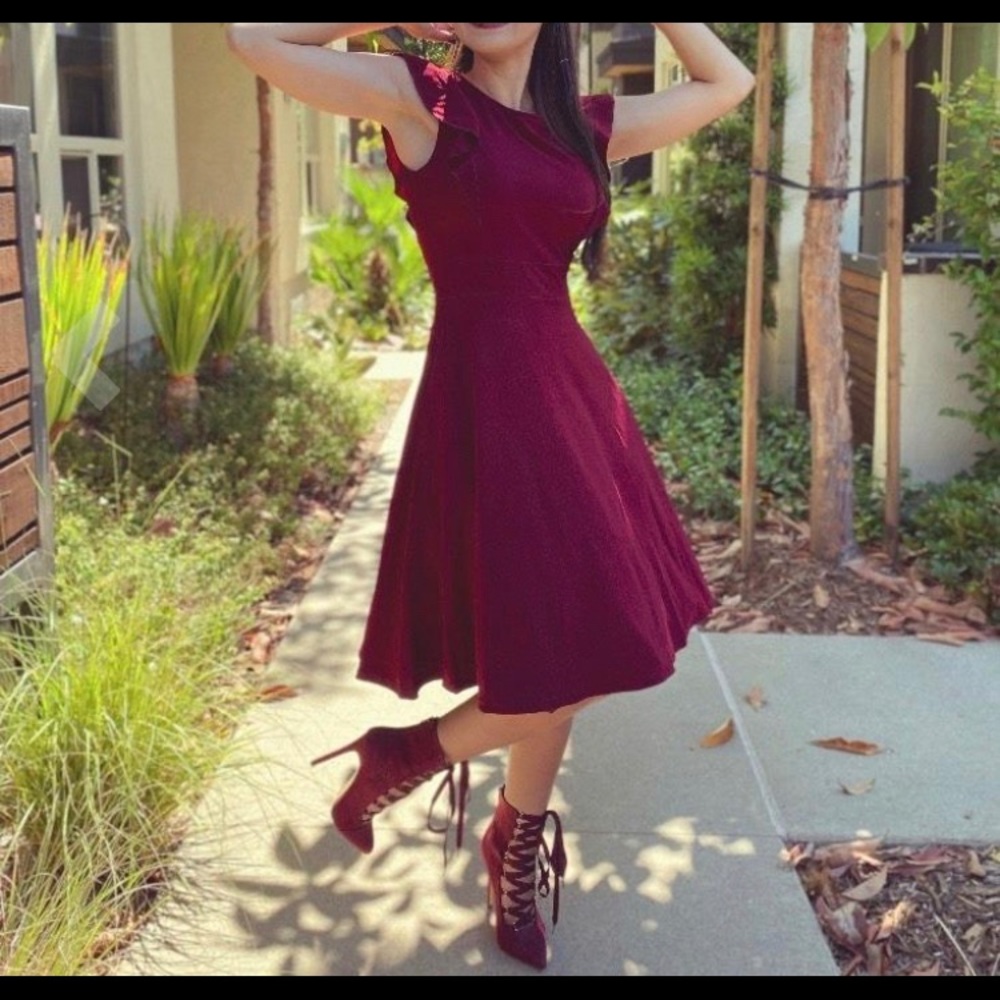 Aline Fit and Flare Dress